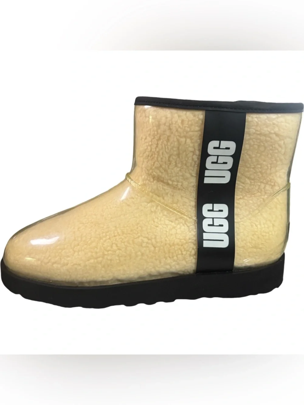 UGG AVA CLEAR RAIN BOOT SIZE 10